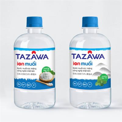 Nước muối súc miệng công nghệ Nhật Bản (I-on muối Tazawa)